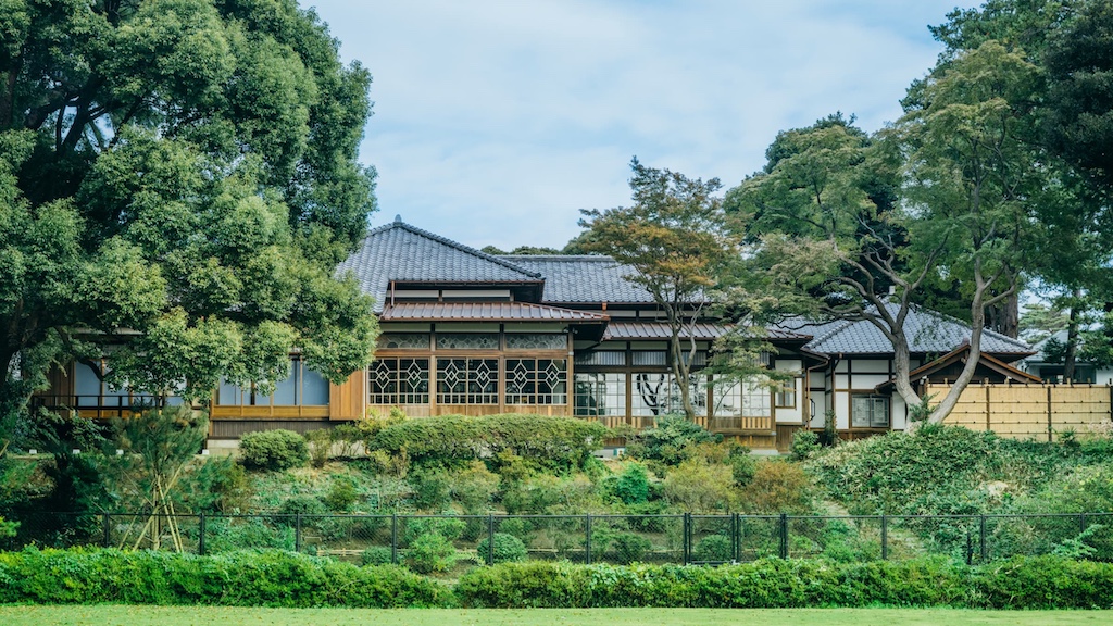 荻外荘公園の画像